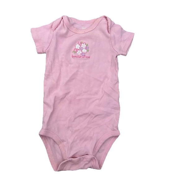 Lot Of 10 Baby Girl Body Suits Short Sleeve Long Sleeve Size 0-3 Months - Picture 10 of 12